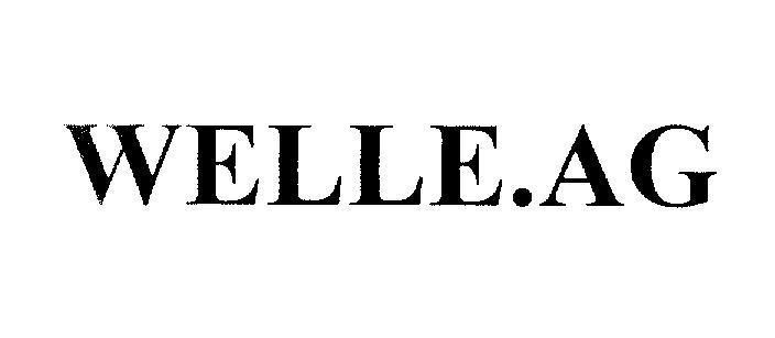 Mẫu nhãn hiệu WELLE.AG