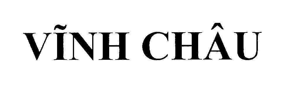 Mẫu nhãn hiệu Vĩnh Châu