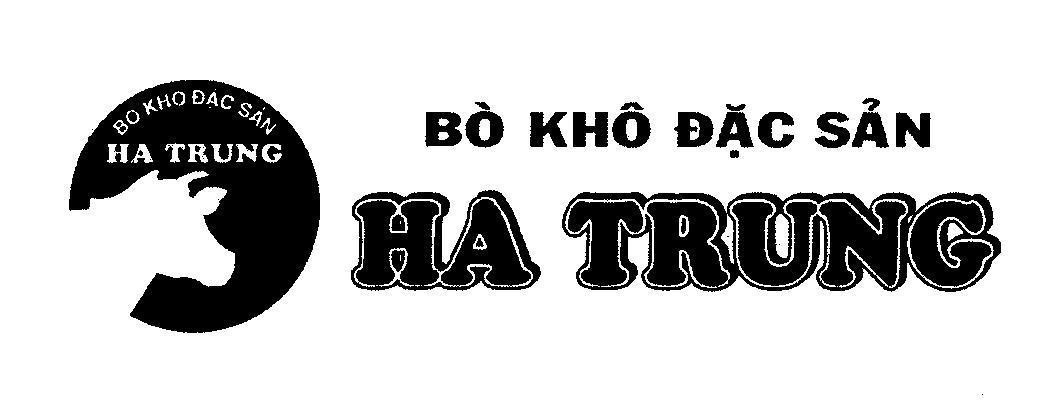 Mẫu nhãn hiệu Bò Khô Đặc Sản HA TRUNG