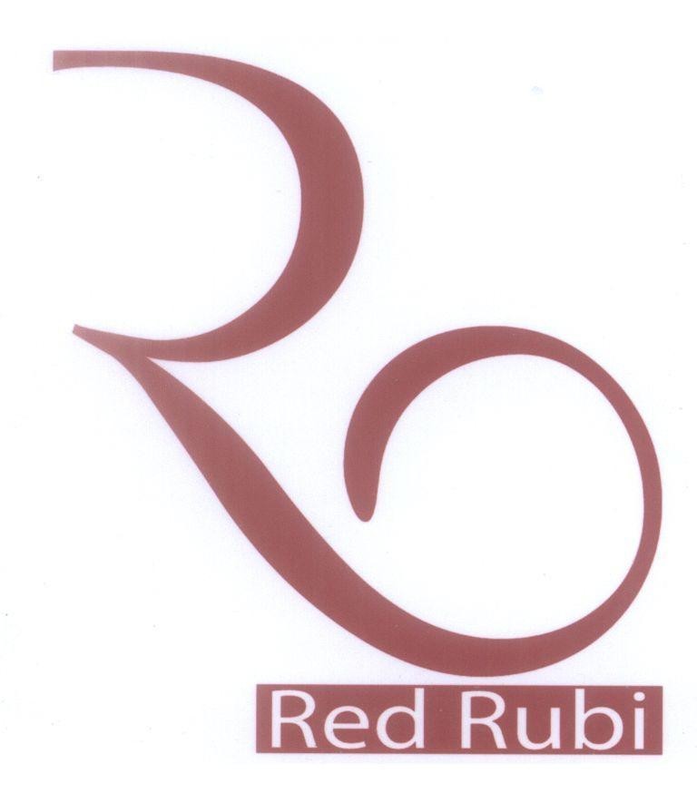 Mẫu nhãn hiệu R Red Rubi