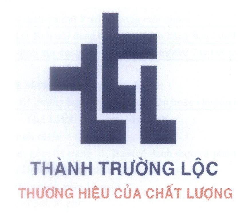 Mẫu nhãn hiệu ttL Thành Trường Lộc Thương Hiệu Của Chất Lượng