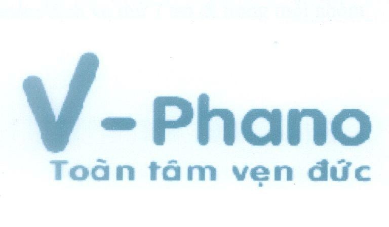 Mẫu nhãn hiệu V - Phano Toàn tâm vẹn đức