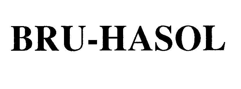 Mẫu nhãn hiệu BRU-HASOL