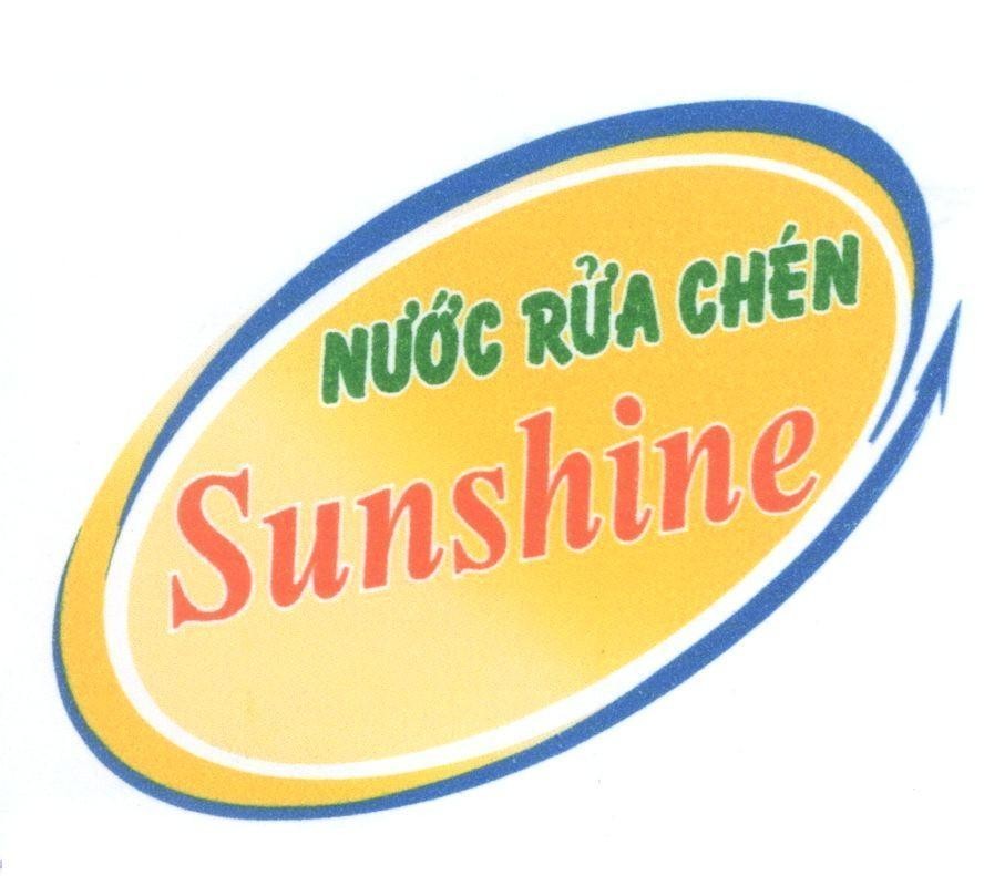 Mẫu nhãn hiệu Nước Rửa Chén Sunshine