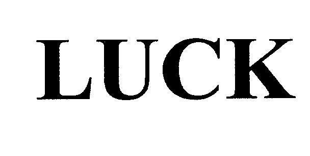 Mẫu nhãn hiệu LUCK