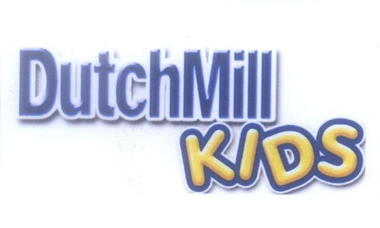 Mẫu nhãn hiệu DutchMill KIDS