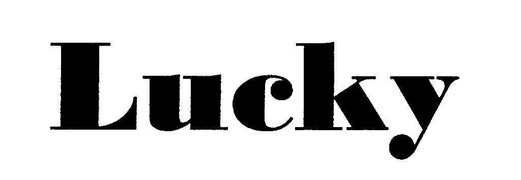 Mẫu nhãn hiệu LucKy