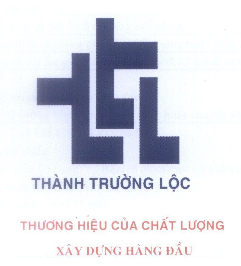 Mẫu nhãn hiệu ttl Thành Trường Lộc Thương Hiệu Của Chất Lượng Xây Dựng Hàng Đầu
