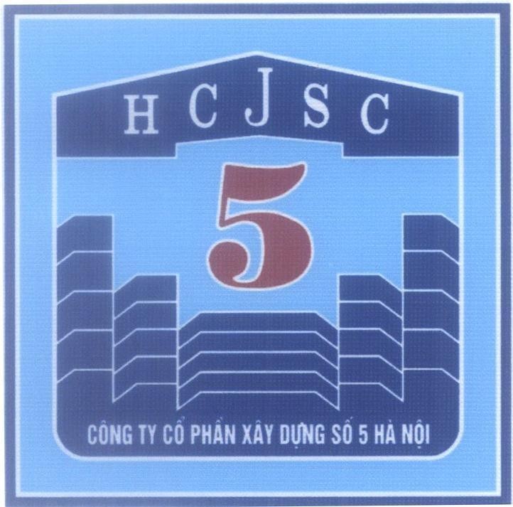 Mẫu nhãn hiệu HCJSC 5 Công Ty Cổ Phần Xây Dựng Số 5 Hà Nội
