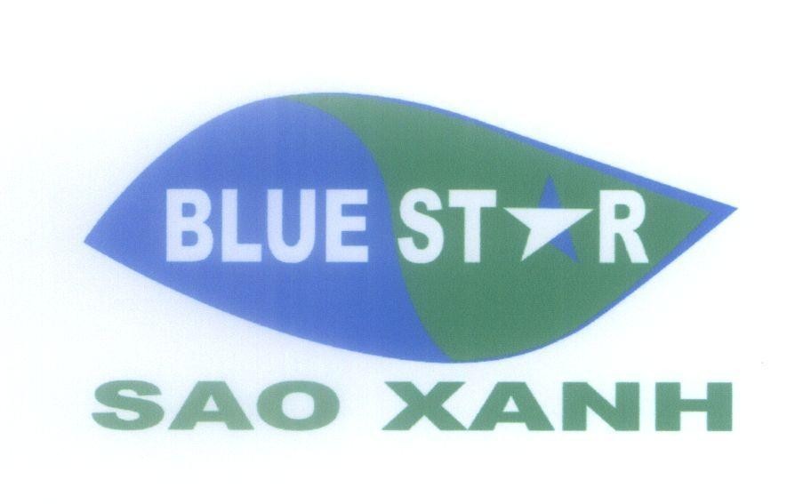 Mẫu nhãn hiệu BLUE STAR SAO XANH