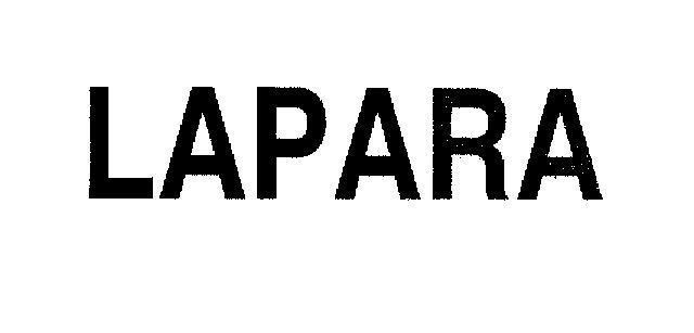 Mẫu nhãn hiệu LAPARA