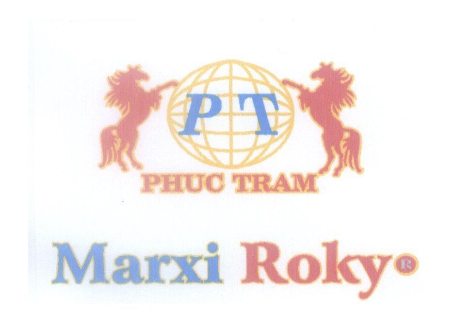 Mẫu nhãn hiệu P T PHUC TRAM Marxi Roky R