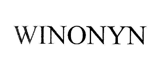 Mẫu nhãn hiệu WINONYN