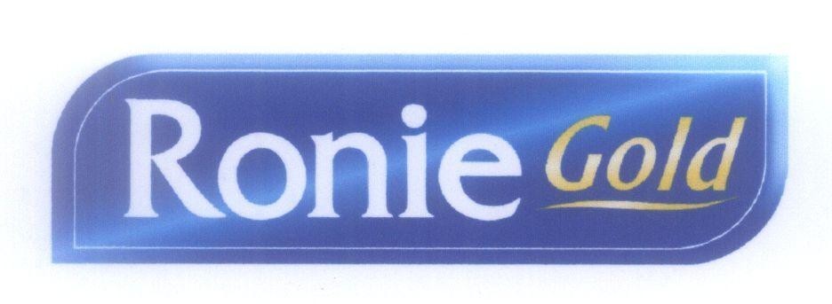 Mẫu nhãn hiệu Ronie Gold