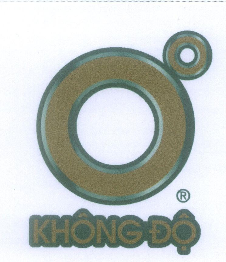 Mẫu nhãn hiệu Không Độ 0 O