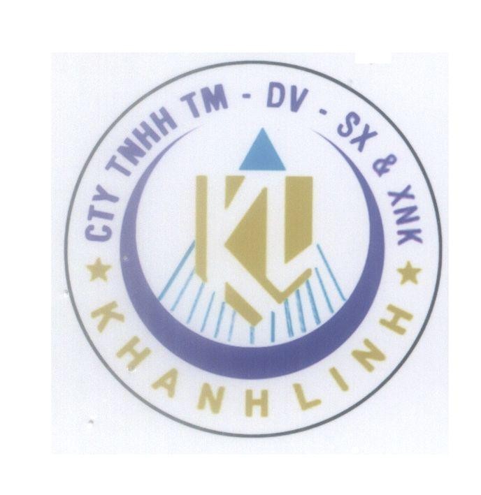 Mẫu nhãn hiệu KL KHANH LINH CTY TNHH TM - DV - SX & XNK