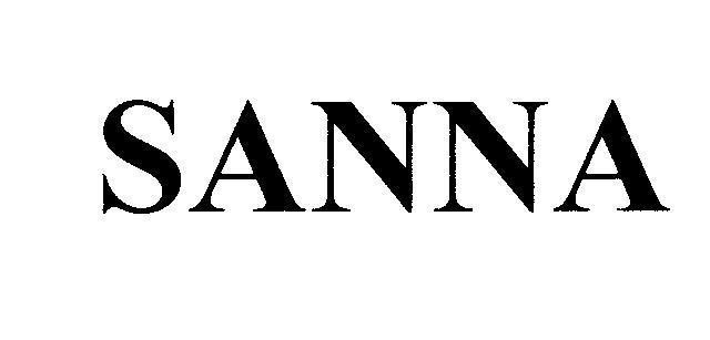 Mẫu nhãn hiệu SANNA