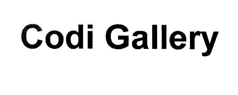 Mẫu nhãn hiệu Codi Gallery