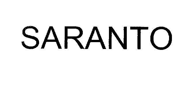 Mẫu nhãn hiệu SARANTO