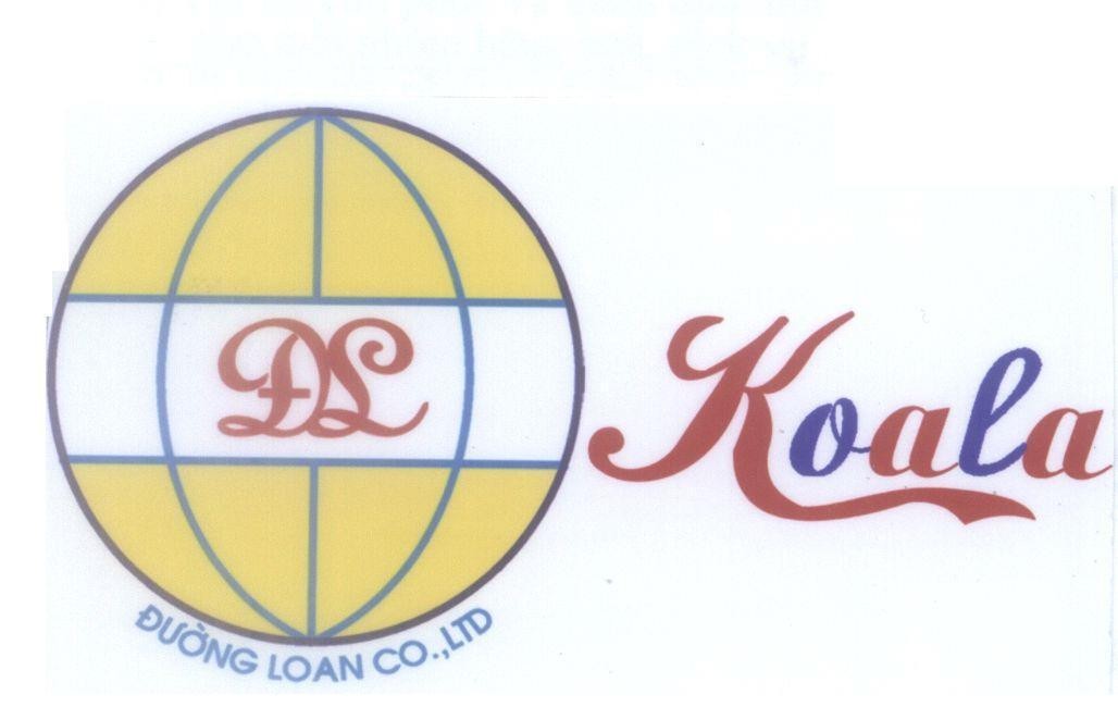 Mẫu nhãn hiệu ĐL Koala Đường Loan Co.,LTD