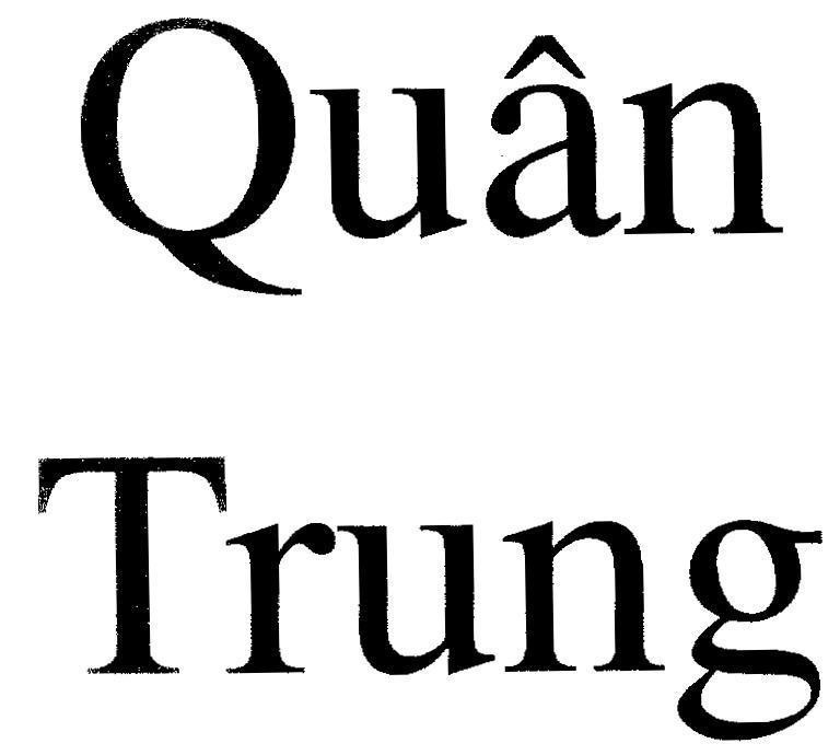 Mẫu nhãn hiệu Quân Trung
