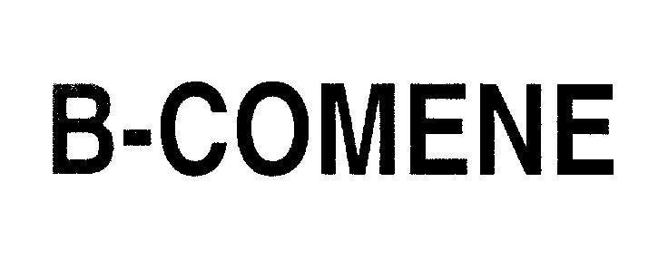 Mẫu nhãn hiệu B-COMENE