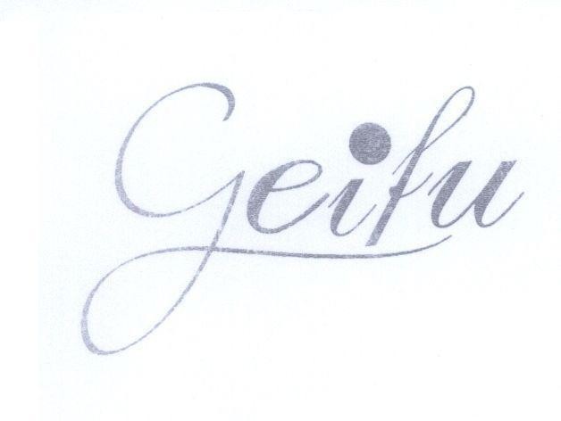 Mẫu nhãn hiệu geifu