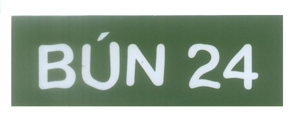 Mẫu nhãn hiệu Bún 24