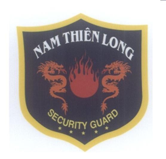 Mẫu nhãn hiệu NAM THIÊN LONG SECURITY GUARD