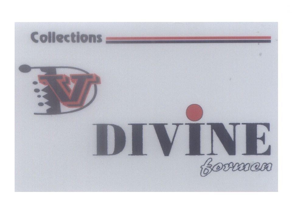 Mẫu nhãn hiệu DIVINE formen Collections D V