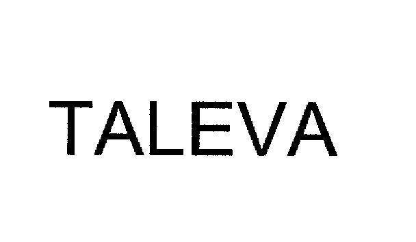 Mẫu nhãn hiệu TALEVA