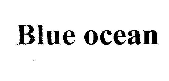 Mẫu nhãn hiệu Blue ocean