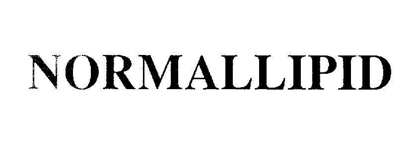 Mẫu nhãn hiệu NORMALLIPID
