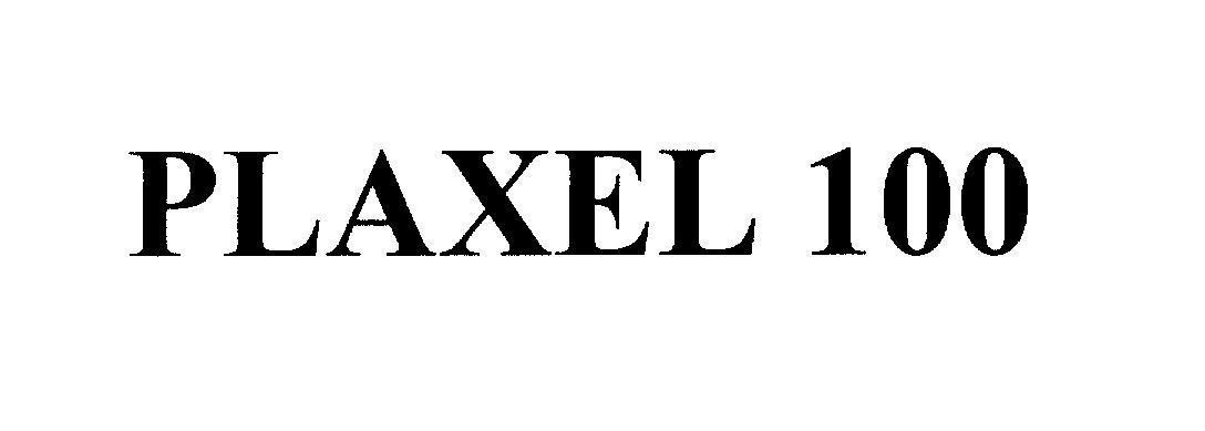 Mẫu nhãn hiệu PLAXEL 100