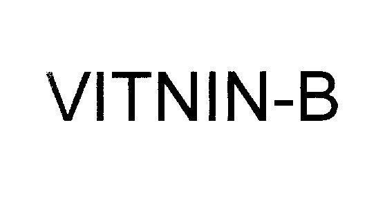 Mẫu nhãn hiệu VITNIN-B