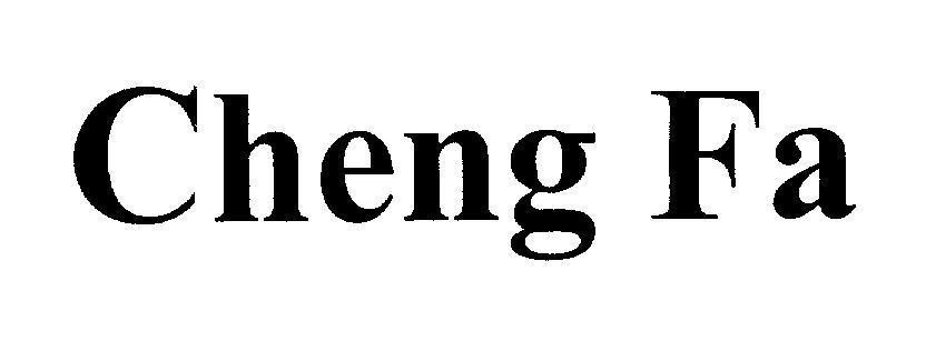 Mẫu nhãn hiệu Cheng Fa