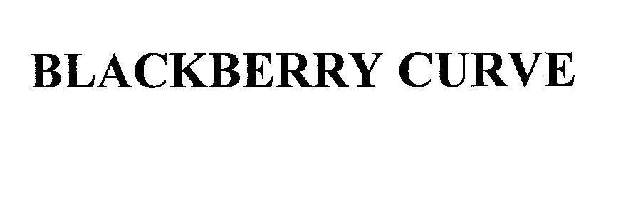 Mẫu nhãn hiệu BLACKBERRY CURVE