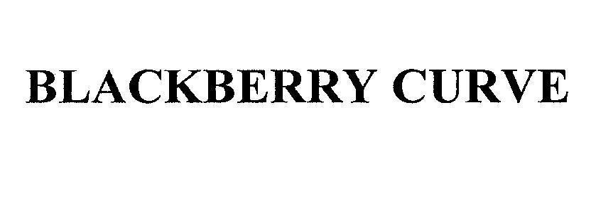 Mẫu nhãn hiệu BLACKBERRY CURVE