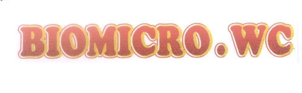 Mẫu nhãn hiệu BIOMICRO.WC