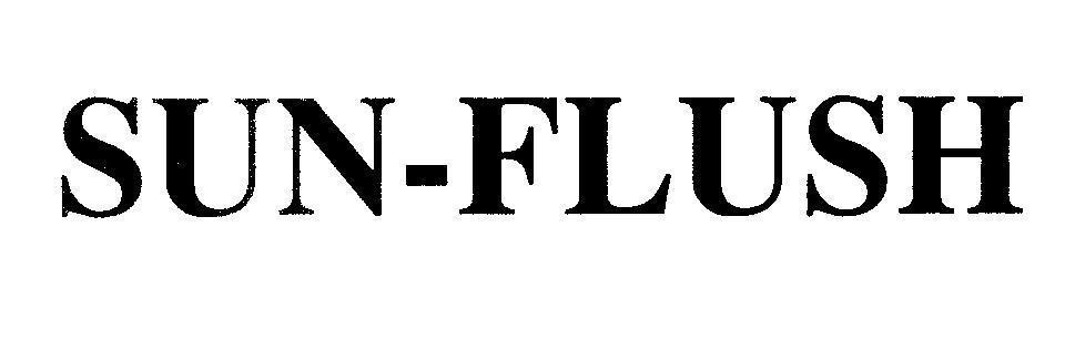 Mẫu nhãn hiệu SUN-FLUSH