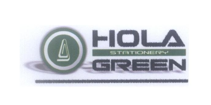 Mẫu nhãn hiệu HOLA GREEN STATIONERY