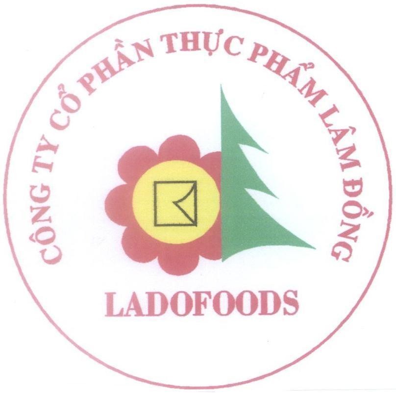Mẫu nhãn hiệu LADOFOODS Công ty cổ phần thực phẩm Lâm Đồng