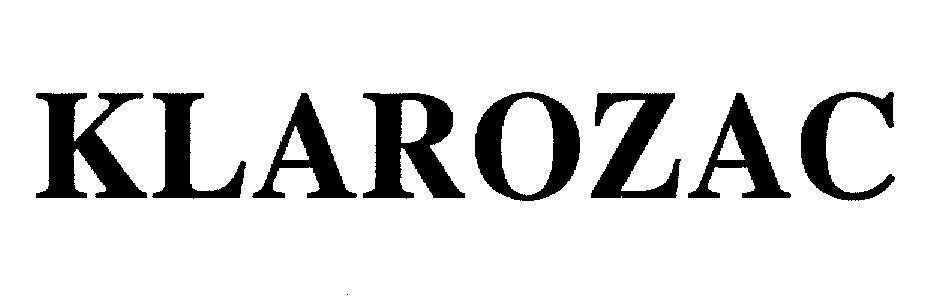 Mẫu nhãn hiệu KLAROZAC
