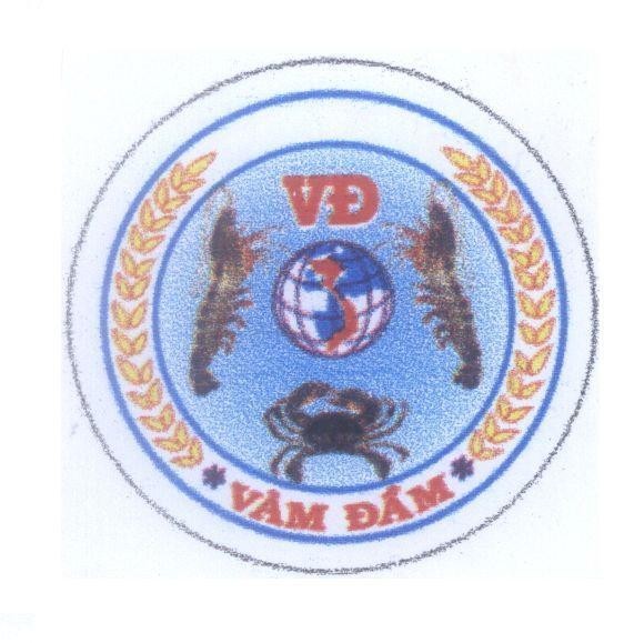 Mẫu nhãn hiệu VĐ Vàm Đầm
