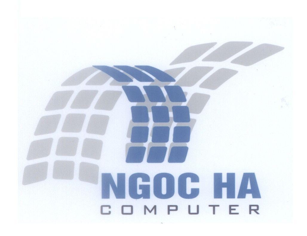 Mẫu nhãn hiệu NGOC HA COMPUTER