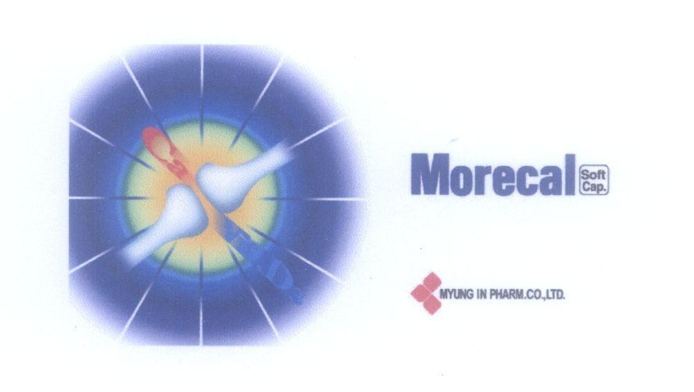 Mẫu nhãn hiệu Morecal Soft Cap. MYUNG IN PHARM.CO.,LTD. Ca Vit.d3
