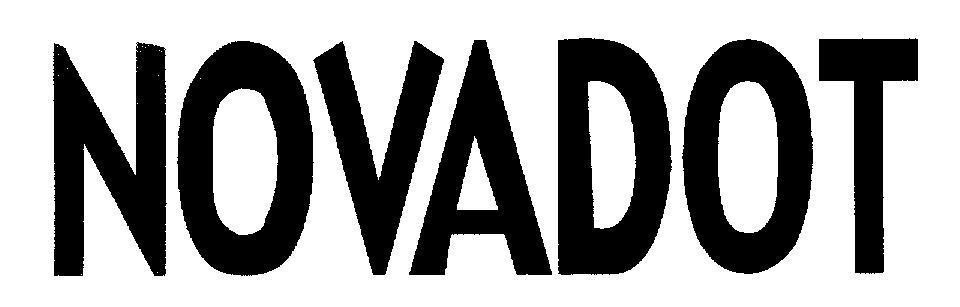 Mẫu nhãn hiệu NOVADOT