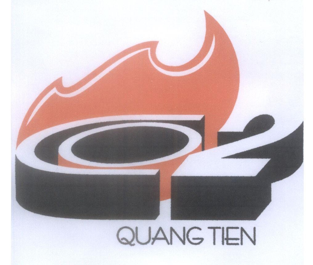 Mẫu nhãn hiệu C O 2 QUANG TIEN