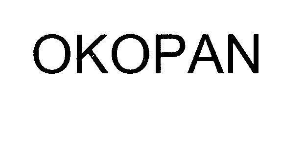 Mẫu nhãn hiệu OKOPAN