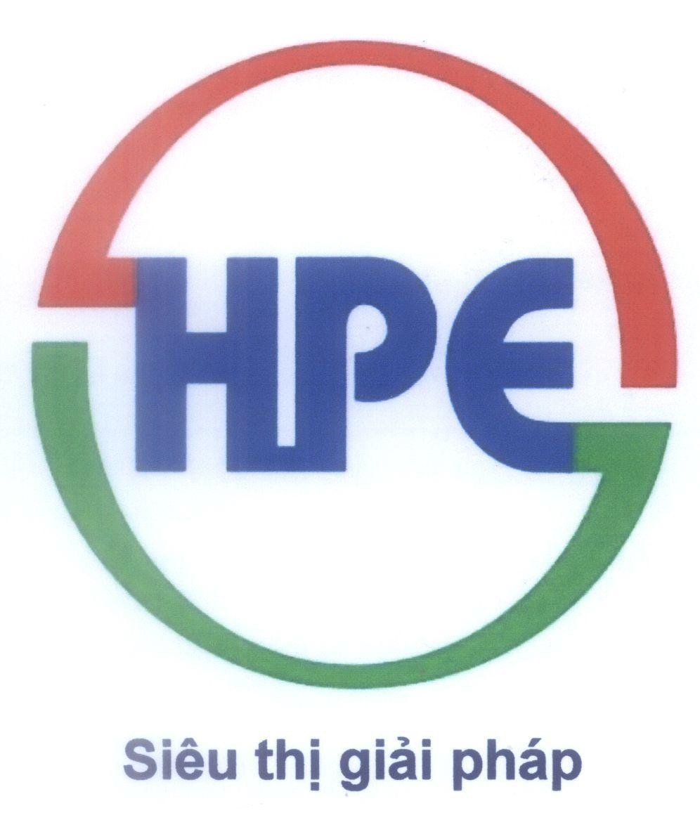 Mẫu nhãn hiệu HPE Siêu thị giải pháp